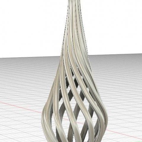 Brincos Moving Wave - Modelo 3D no Fusion
