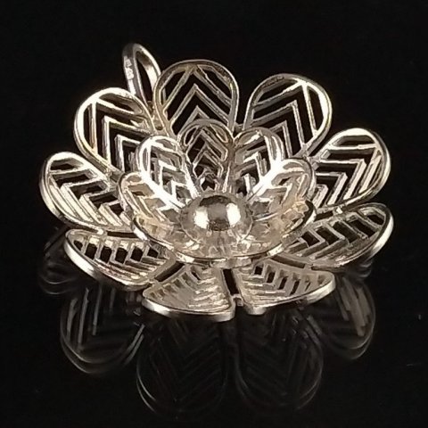 Pendente Mafra Flower em prata 925